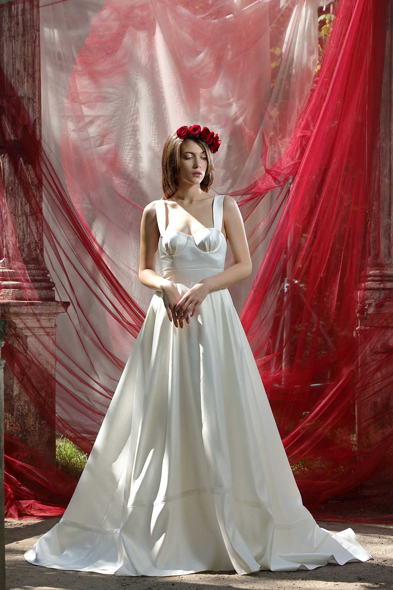 Robe de mariée sur mesure à Paris - Alina Marti