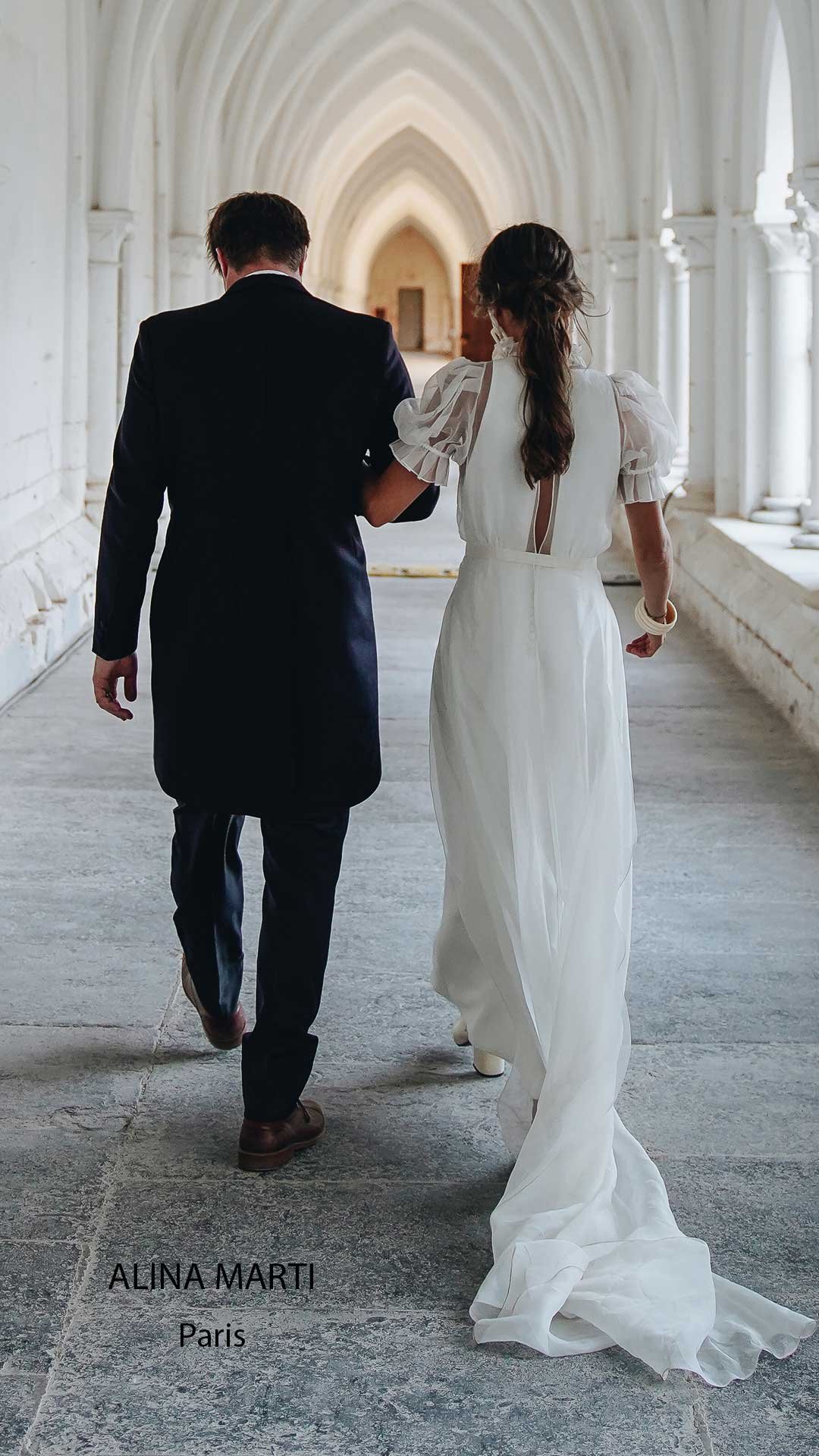 Les capes de mariée par Alina Marti Paris