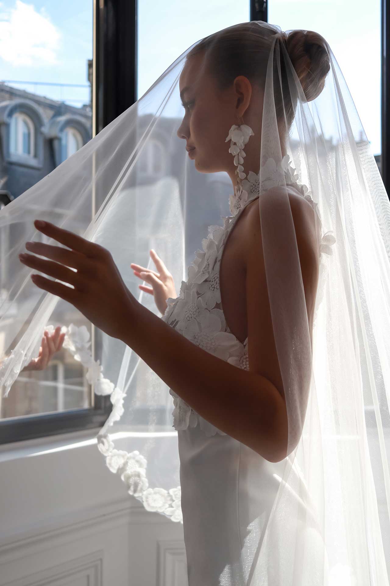 Robe de mariée sur mesure Viola par Alina Marti Paris